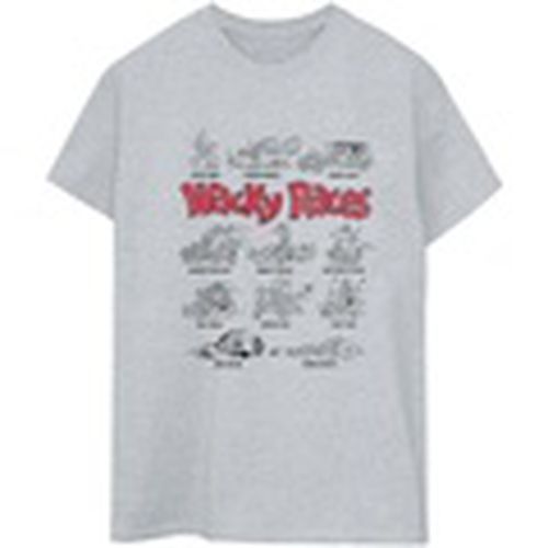 Camiseta manga larga Car Lineup para mujer - Wacky Races - Modalova