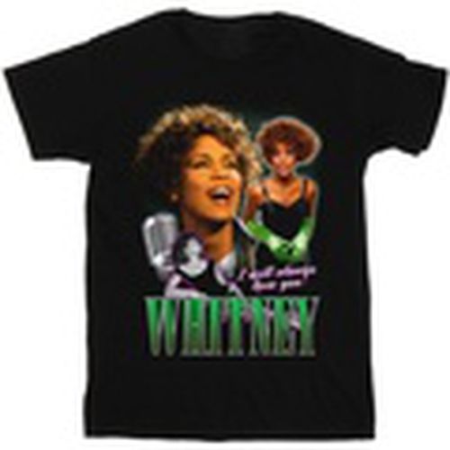 Camiseta manga larga I Will Always Love You Homage para mujer - Whitney Houston - Modalova