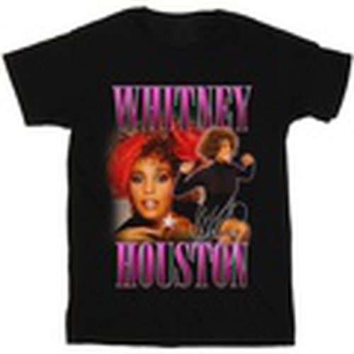 Camiseta manga larga Signature Homage para mujer - Whitney Houston - Modalova