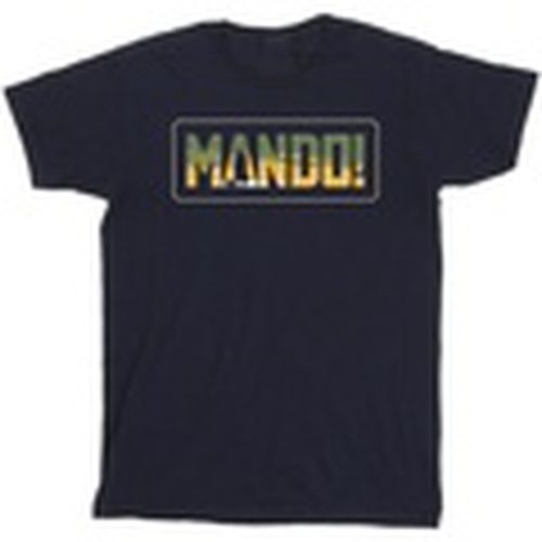 Camiseta manga larga The Mandalorian para hombre - Disney - Modalova