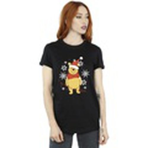 Camiseta manga larga Winnie The Pooh Winter Wishes para mujer - Disney - Modalova