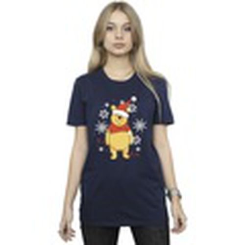 Camiseta manga larga Winnie The Pooh Winter Wishes para mujer - Disney - Modalova