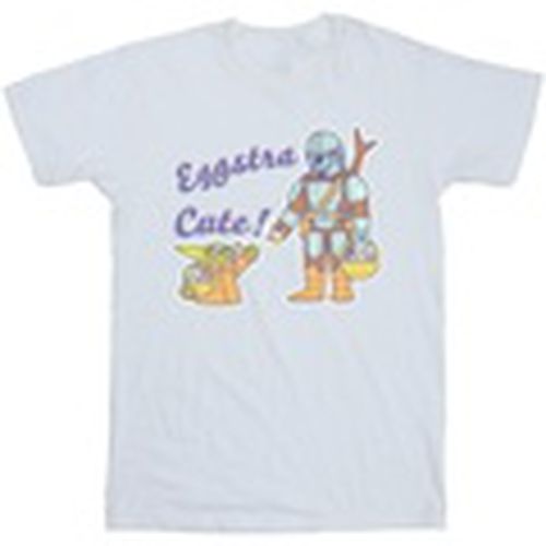 Camiseta manga larga The Mandalorian Eggstra Cute Grogu para hombre - Disney - Modalova