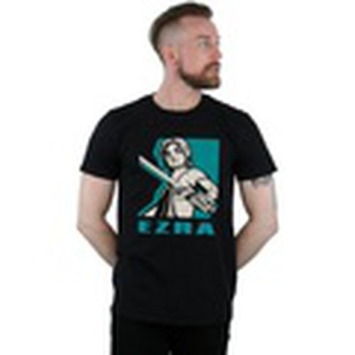Camiseta manga larga Rebels Ezra para hombre - Disney - Modalova