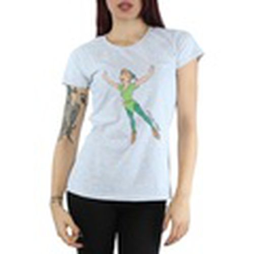 Camiseta manga larga Classic Flying Peter Pan para mujer - Disney - Modalova