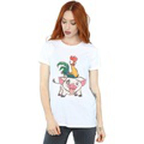 Camiseta manga larga Moana Hei Hei And Pua para mujer - Disney - Modalova