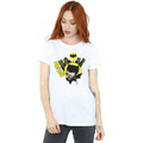 Camiseta manga larga Chibi Batman Swinging para mujer - Dc Comics - Modalova