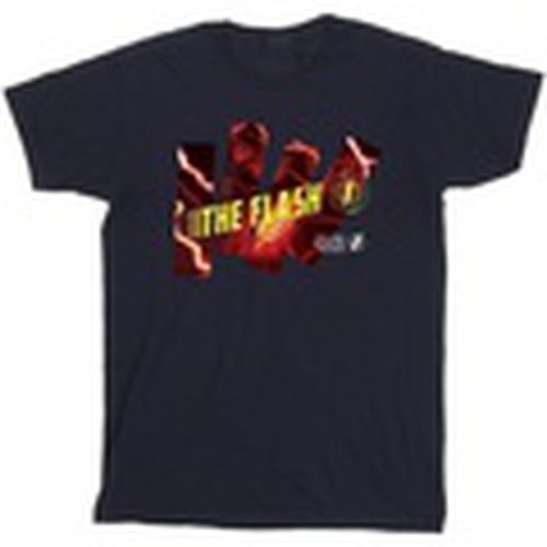 Camiseta manga larga The Flash Pillars para hombre - Dc Comics - Modalova