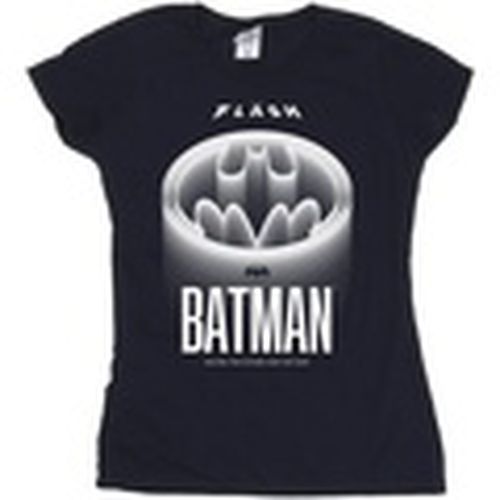 Camiseta manga larga The Flash Batman White Logo para mujer - Dc Comics - Modalova
