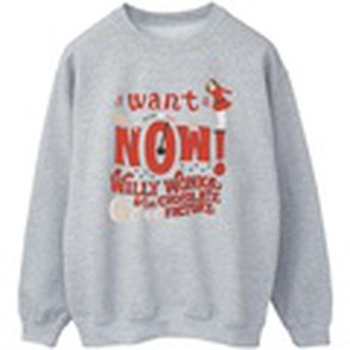 Jersey Verruca Salt I Want It Now para hombre - Willy Wonka - Modalova