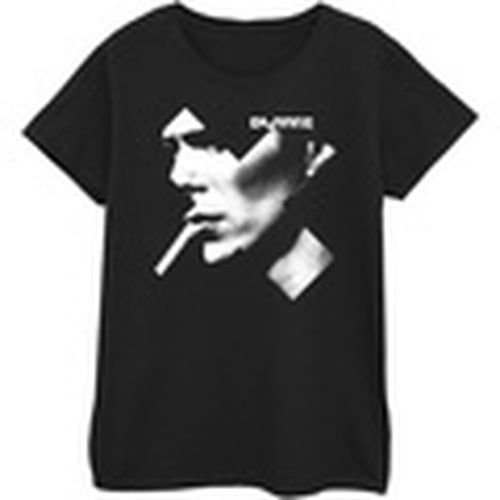 Camiseta manga larga Cross Smoke para mujer - David Bowie - Modalova