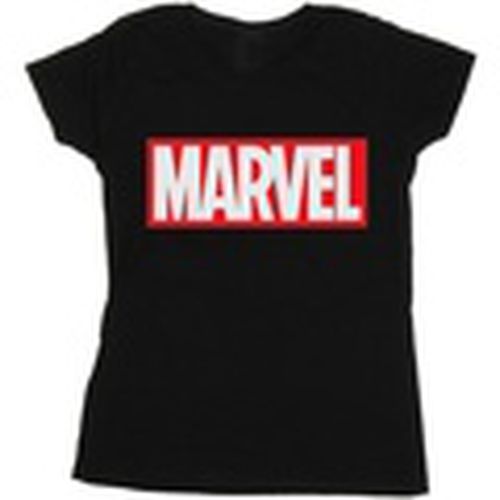 Camiseta manga larga Classic Logo para mujer - Marvel - Modalova