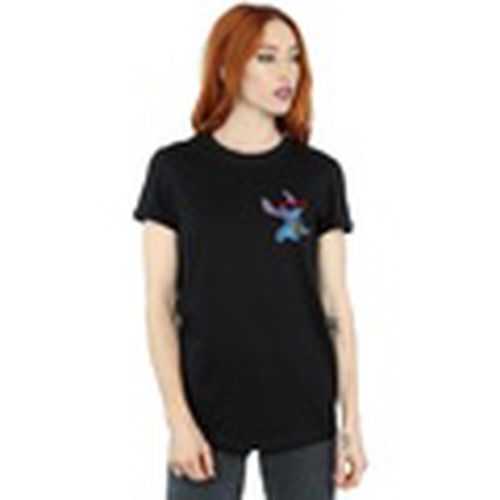 Camiseta manga larga Lilo And Stitch Guitar para mujer - Disney - Modalova