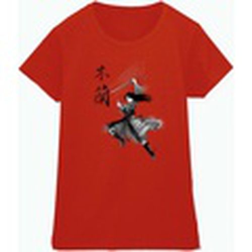 Camiseta manga larga Mulan Movie Sword Jump para mujer - Disney - Modalova