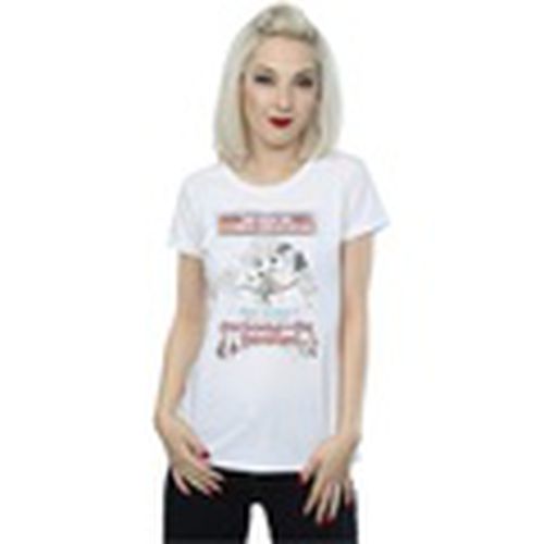 Camiseta manga larga 101 Dalmatians Retro Poster para mujer - Disney - Modalova