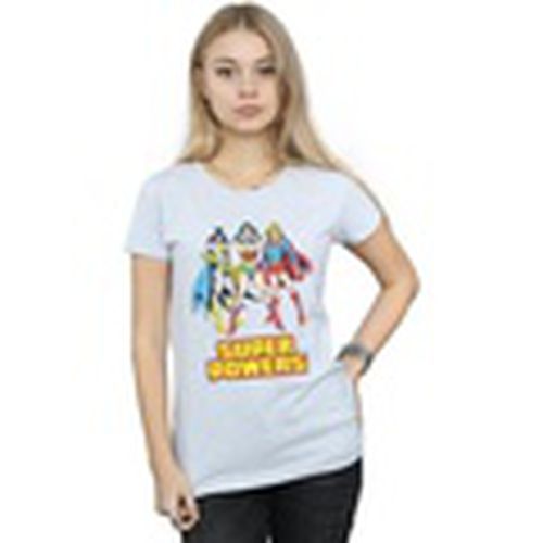 Camiseta manga larga Super Power para mujer - Dc Comics - Modalova