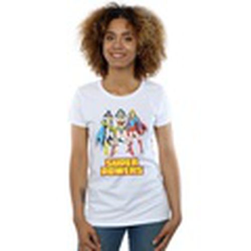 Camiseta manga larga Super Power para mujer - Dc Comics - Modalova