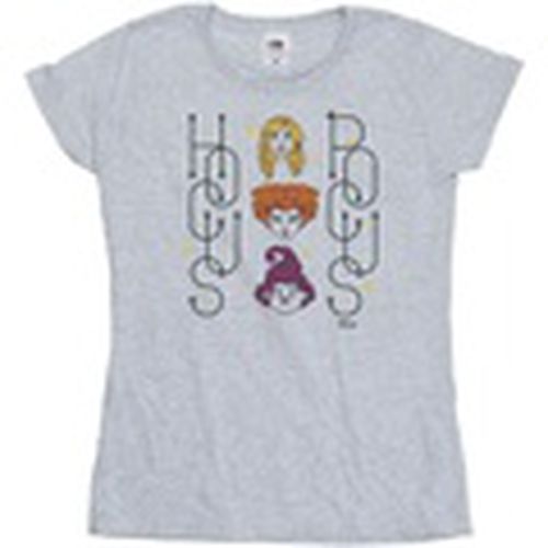 Camiseta manga larga Hocus Pocus Faces para mujer - Disney - Modalova