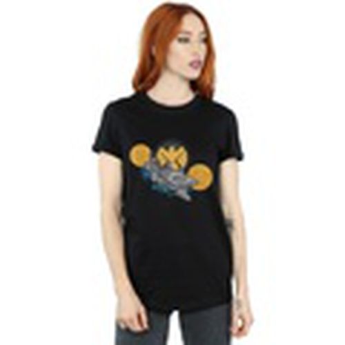 Camiseta manga larga S.H.I.E.L.D. Hellicarrier para mujer - Marvel - Modalova