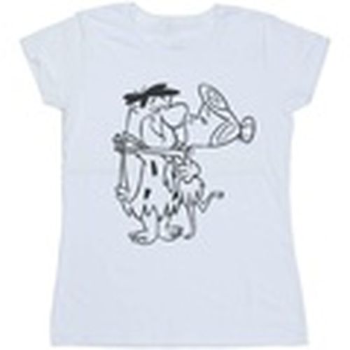 Camiseta manga larga Fred and Wilma Kiss para mujer - The Flintstones - Modalova