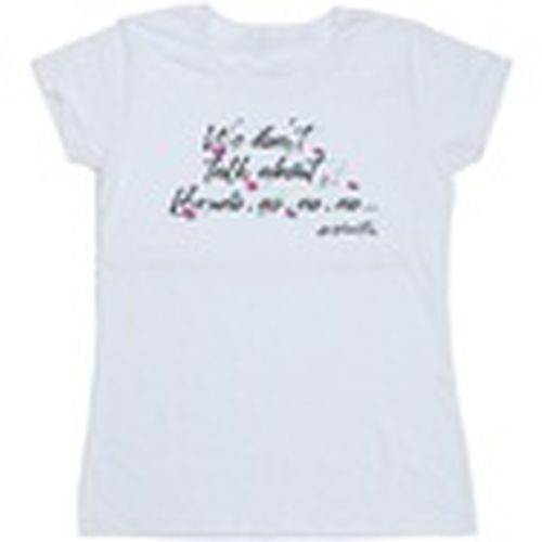 Camiseta manga larga Encanto We Dont Talk About Bruno No No para mujer - Disney - Modalova