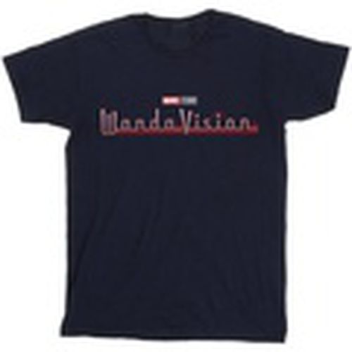 Camiseta manga larga WandaVision Logo para hombre - Marvel - Modalova