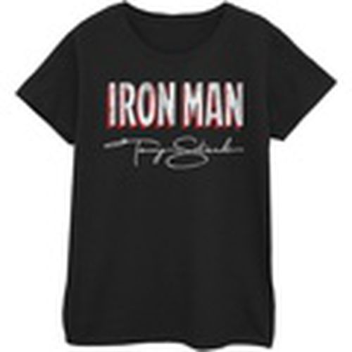 Camiseta manga larga AKA Tony Stark para mujer - Marvel - Modalova