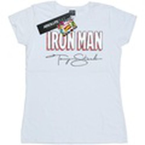 Camiseta manga larga AKA Tony Stark para mujer - Marvel - Modalova