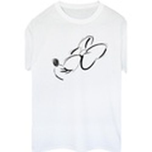 Camiseta manga larga Minnie Mouse Nose Up para mujer - Disney - Modalova