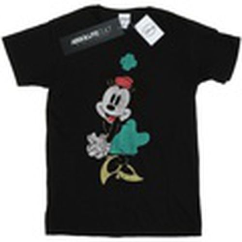 Camiseta manga larga Minnie Mouse Shamrock Hat para mujer - Disney - Modalova