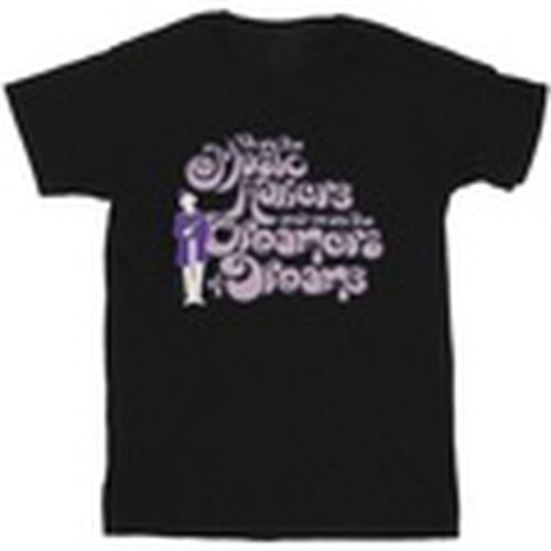 Camiseta manga larga Dreamers Text para hombre - Willy Wonka - Modalova