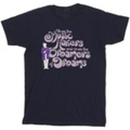 Camiseta manga larga Dreamers Text para hombre - Willy Wonka - Modalova