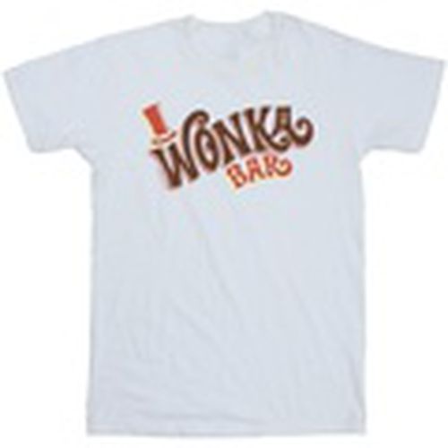 Camiseta manga larga Bar Logo para hombre - Willy Wonka - Modalova