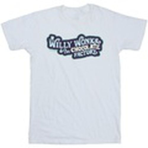 Camiseta manga larga Chocolate Factory Logo para hombre - Willy Wonka - Modalova