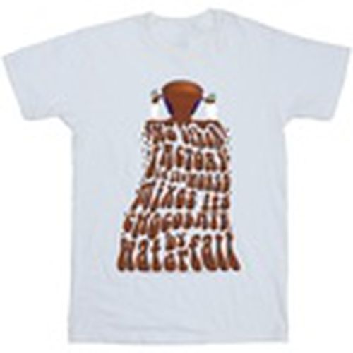 Camiseta manga larga Chocolate Waterfall para hombre - Willy Wonka - Modalova