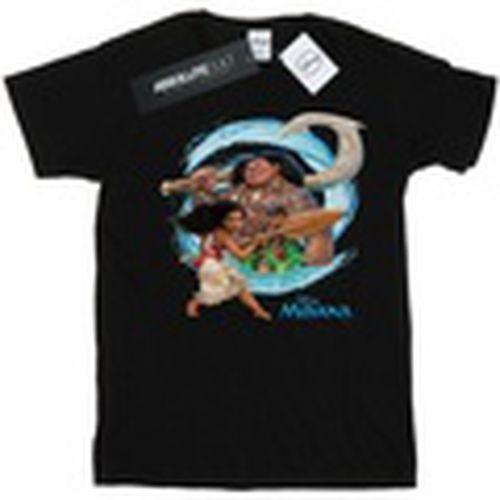 Camiseta manga larga Moana And Maui Wave para mujer - Disney - Modalova