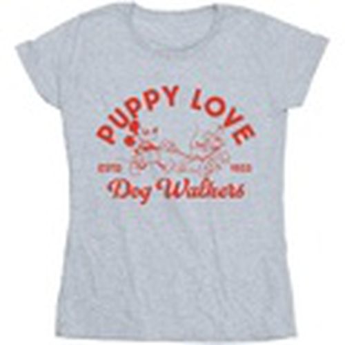 Camiseta manga larga Mickey Mouse Puppy Love para mujer - Disney - Modalova