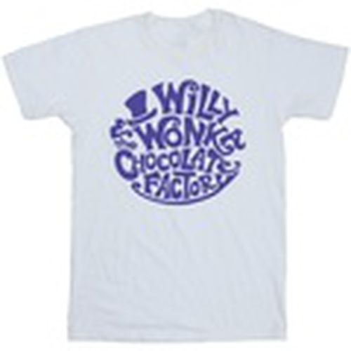 Camiseta manga larga BI48732 para hombre - Willy Wonka & The Chocolate Fact - Modalova