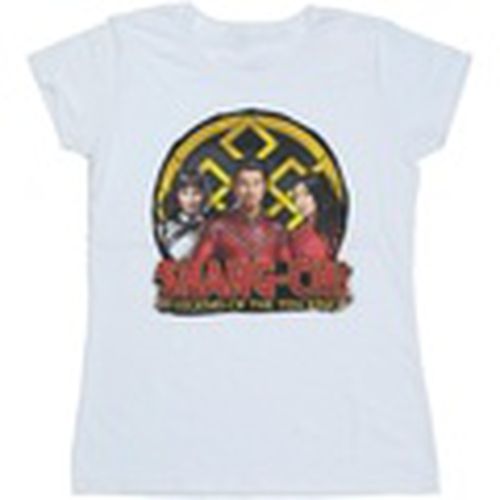 Camiseta manga larga Shang-Chi And The Legend Of The Ten Rings Group Logo Emblem para mujer - Marvel - Modalova