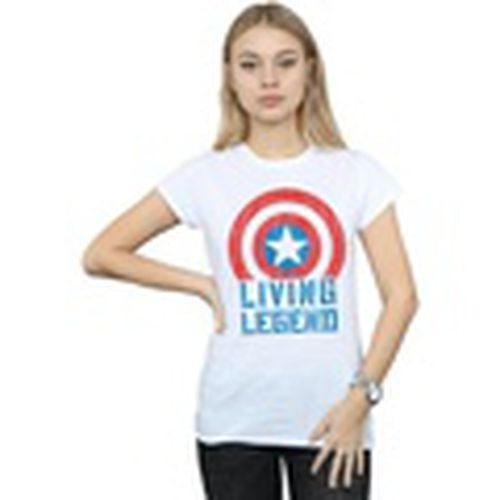 Camiseta manga larga Living Legend para mujer - Marvel - Modalova