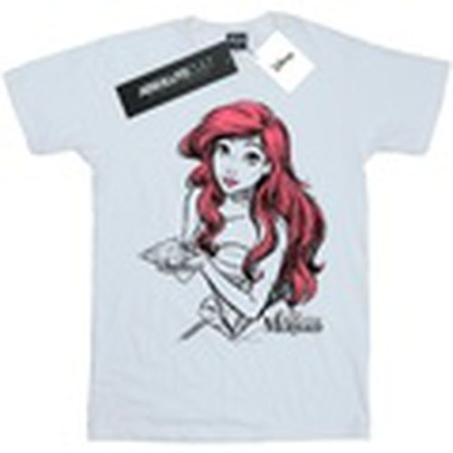 Camiseta manga larga Ariel Shell Sketch para mujer - Disney - Modalova