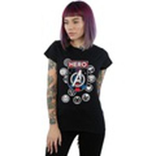 Camiseta manga larga BI48971 para mujer - Marvel - Modalova