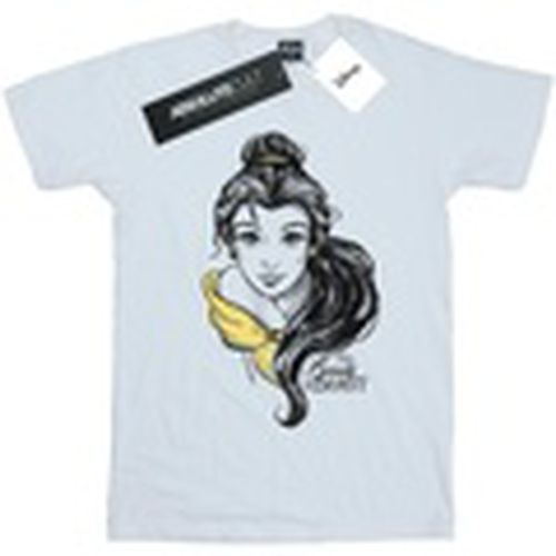 Camiseta manga larga Belle Sketch para mujer - Disney - Modalova
