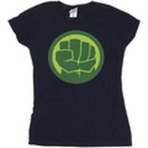 Camiseta manga larga Hulk Chest Logo para mujer - Marvel - Modalova