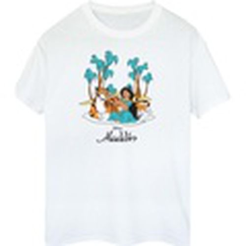 Camiseta manga larga Aladdin Jasmine Abu Rajah Beach para mujer - Disney - Modalova