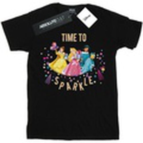 Camiseta manga larga Princess Time To Sparkle para mujer - Disney - Modalova