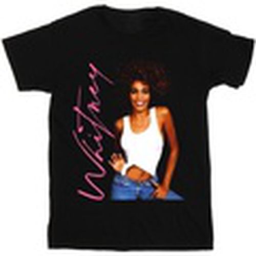 Camiseta manga larga Whitney Smile para hombre - Whitney Houston - Modalova