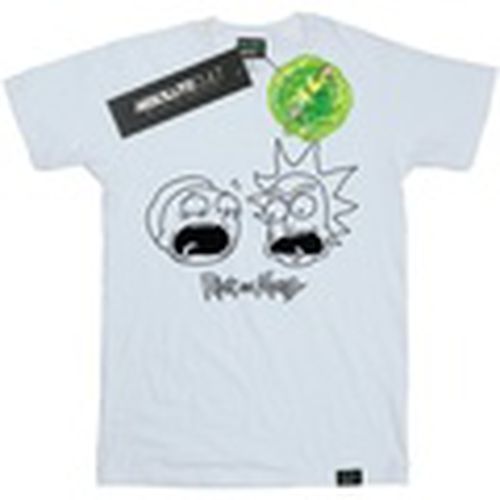 Camiseta manga larga BI49027 para mujer - Rick And Morty - Modalova