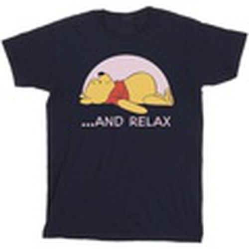 Camiseta manga larga Winnie The Pooh Relax para hombre - Disney - Modalova