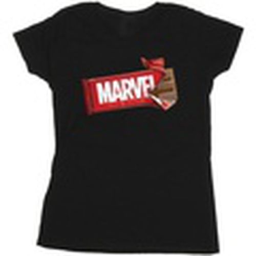 Camiseta manga larga Marvel Chocolate para mujer - Avengers, The (Marvel) - Modalova